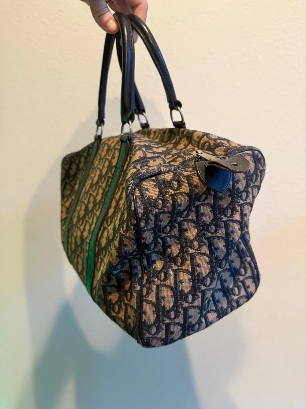 Dior Authentic Vintage Dior Monogram Boston bag